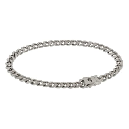 STEEL & BARNETT - Schakelarmband Heren - Svelte Stephen - Grijs - Maat L