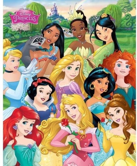 Disney Princesses I am the Princess - Mini Poster