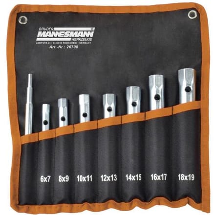 Brüder Mannesmann M26708 Pijpsleutel 8-delig