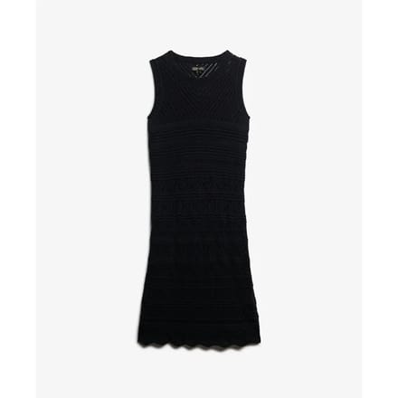 Superdry - Gehaakte mini-jurk - Dames - Jurken