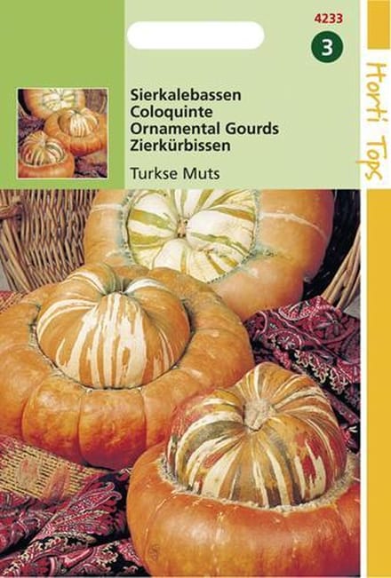 Hortitops Zaden - Cucurbita Turbaniformis Turkse Muts