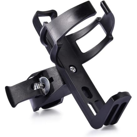 Vélo vélo 360 degrés rotatif dégagement rapide porte-bouteille d'eau Cage support black