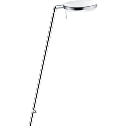 HELL Vloerlamp Omega, CCT-technologie, nikkel