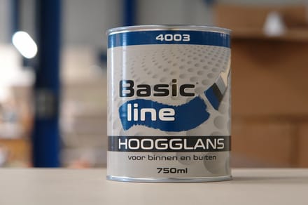 Basic Line Hoogglans Blauw
