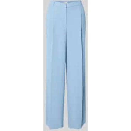 Stoffen broek met persplooi