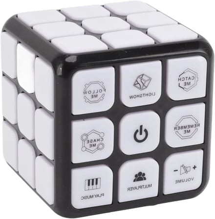 Elektronisch Geheugenspel - Puzzel Kubus - Hersentraining - Knipperende Lichtjes - 75 cm - Multicolor