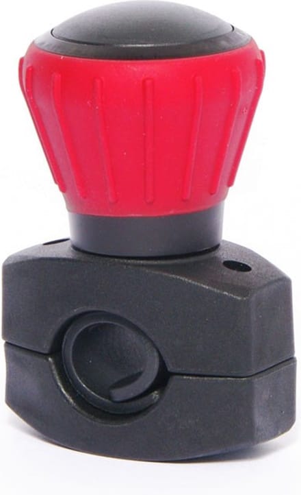 Rode stuurwiel knop - Universele stuurknop - Stuurhulp