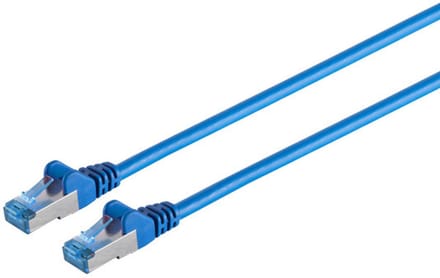 Patchkabel cat6A S/FTP PIMF blau 1m