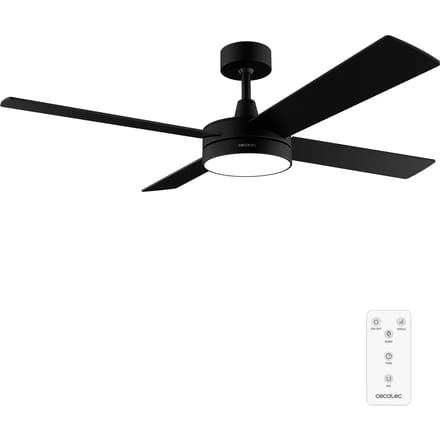 Ceiling Fan Cecotec EnergySilence Aero 5200 Black Line
