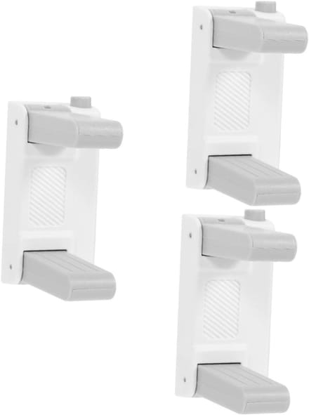Kinderdeurslot - Deurklink Beveiliging - Baby Veiligheid - Dubbele Schot Structuur - 3 Stuks - Wit