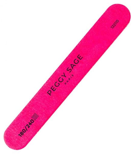 2-weg Mini Nagelvijl 180/240 roze 1pc