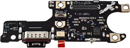 Honor, Oplaadconnector voor Honor 400 USB-C en SIM-lezer met geïntegreerde microfoon, Zwart