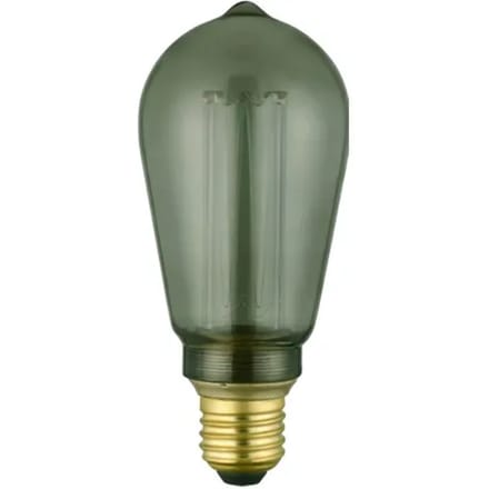 Eglo Ledfilamentlamp Edison - Smoke - D6,4cm - Stepdim - Warm Wit - E27 - 4,3w