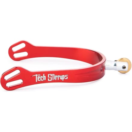 Sporen voor paard Tech Stirrups Verona Rowel