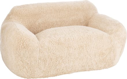 J-Line sofa Shearl - polyester - creme - large