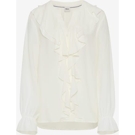 Brax Dames Blouse  Style VIVE soft ecru, crèmewit, maat 36