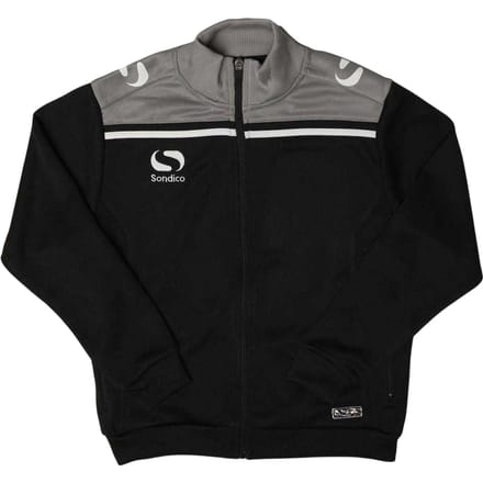 Sondico Kinderen Precisie Trainingsjack (Zwart/Grijs)
