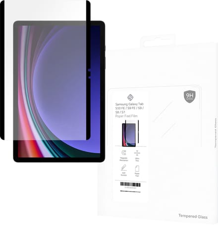 Cazy screenprotector geschikt voor Samsung Galaxy Tab S9 / S9 FE / S10 FE / S10 Lite / S11 - Paper-Feel - Pencil Friendly
