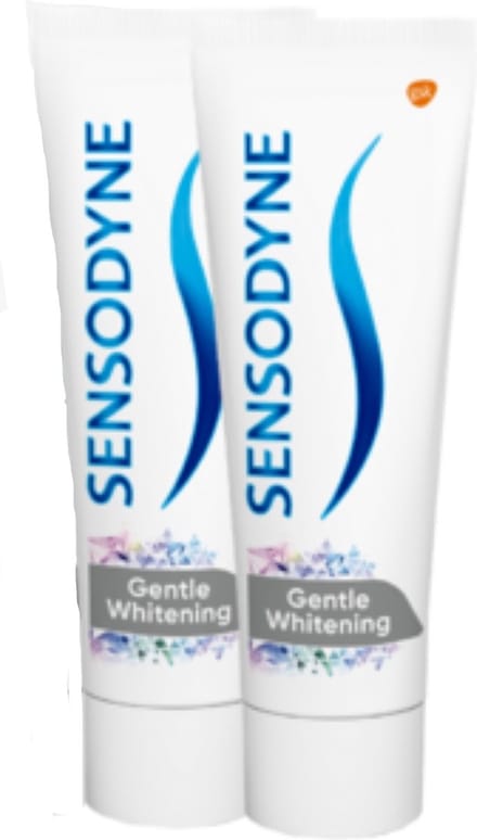 Sensodyne Tandpasta Gentle Whitening 2 x 75 ml