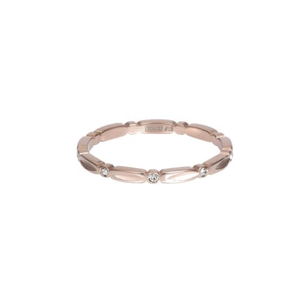 Fame-Poetry-Rosé goudkleurig-Dames Ring