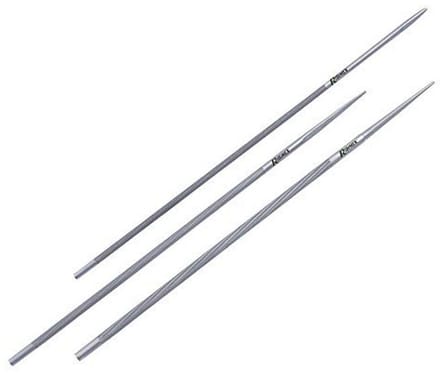 Vijl voor slijpbereik ketting - 3 stuks - Grijs