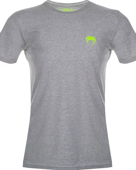 Venum Classic T-Shirt Katoen Grijs Geel - S