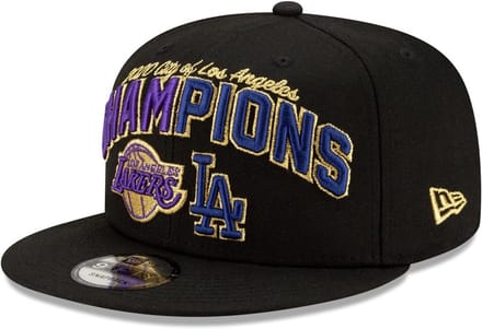 Snapback Pet Los Angeles Lakers & Dodgers 2020 Champs - Verstelbare Baseball Cap