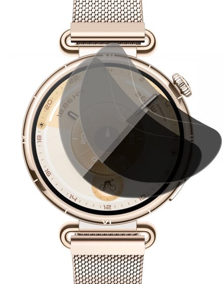Privacy Screenprotector geschikt voor Huawei Watch GT 6 41mm - 2x FlexGuard Screen Protector