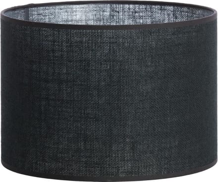 Light & Living Cilinder lampenkap Sendai - Zwart - Ø30x21cm - Modern