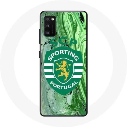 Coque - Maniacase - Samsung Galaxy A41 - Souple - Noir - SCP Sporting Portugal noir