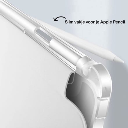 Clear Back Folio Case geschikt voor iPad Pro 11 inch M5 (2025) - lavender grey