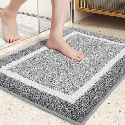 Antislip Microfiber Badmat 40 x 60 cm - Ultra Waterabsorberend en Machinewasbaar