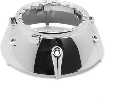 Einparts 2,8'' Verchroomde Hittebestendige Autohoes