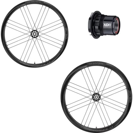 Set van 2 fietswielen Campagnolo Shamal C21 2Wf Disque Tubeless Ready Sram Xdr (x2)