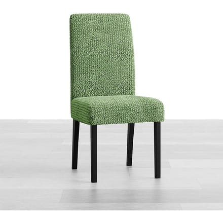 Housse de chaise de salle à manger Collection Microfibre Tissu Polyester Doux Housse de siège de chaise de cuisine Élégante Lavable Housse de meuble