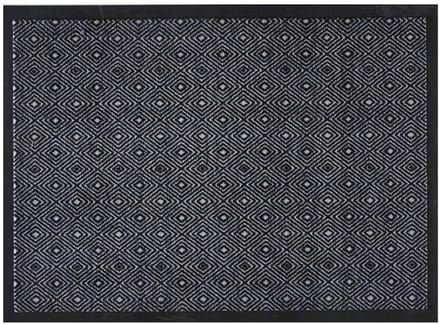 MD Entree - Deurmat - Schoonloopmat - Impression Diamond Black - 60 x 80 cm
