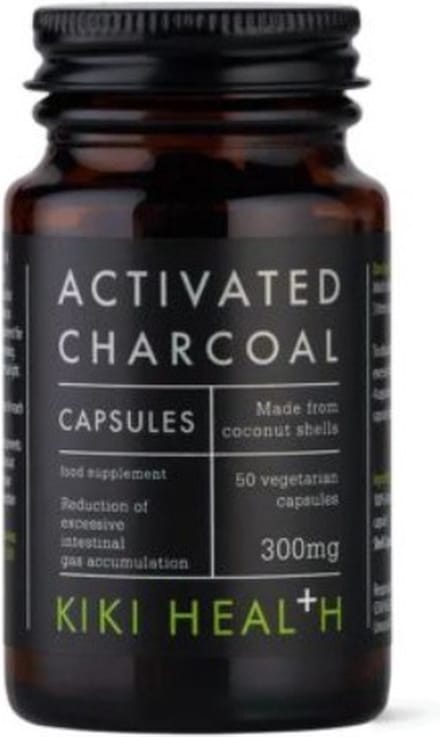 Activated Charcoal 50 Caps - KIKI Health