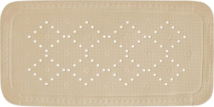 Antislip Douchemat Beige - 36 x 71 cm, Veiligheid en Comfort voor Bad en Douche