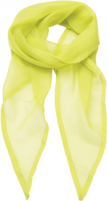 Premier Ladies Chiffon Scarf PR740 - Lime - One size