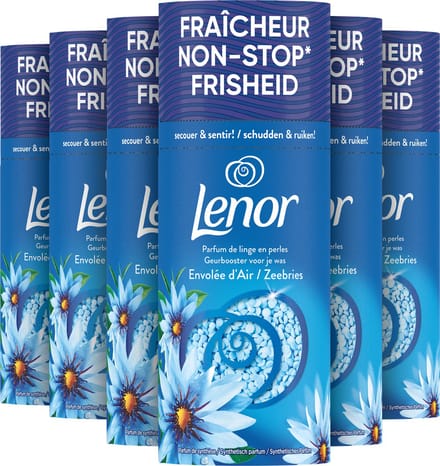 Lenor Geurbooster Zeebries - 6 x 155 gram - Wasparfum