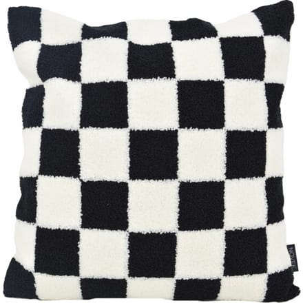 NOVÉE Sierkussen bouclé checker | 45 x 45 cm | katoen/polyester