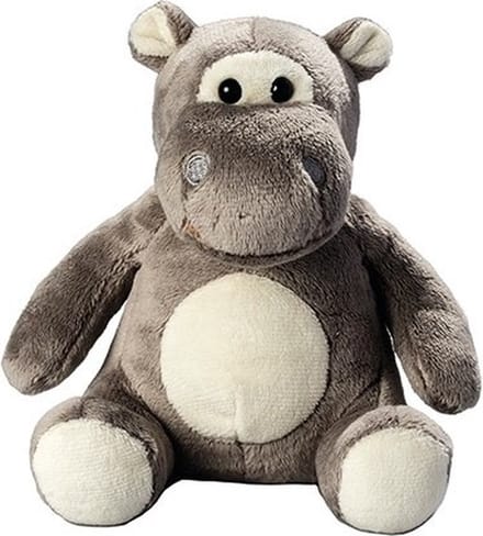 Pluche knuffel nijlpaard - 12.5 cm - knuffeldier