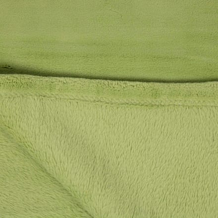 Milky plaid licht groen 130x200cm