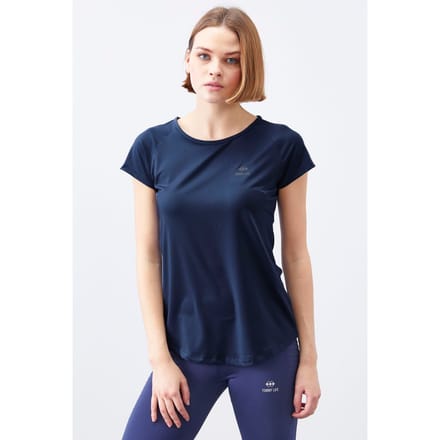 Dames Korte Mouwen Crew Neck T-shirt