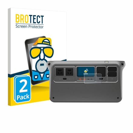 BROTECT - Screenprotector voor DJI Power 1000 - Folie Beschermfolie matte 2 Stuks