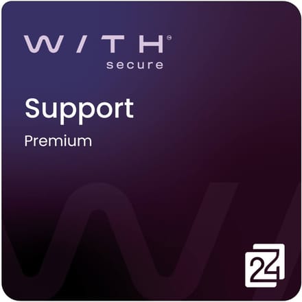 WithSecure Support Premium 1 Jaar 100 - 499 User Nieuwe Aankoop