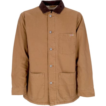Werkkleding herenjack Duck Canvas Chore Coat Stone Washed Brown Duck