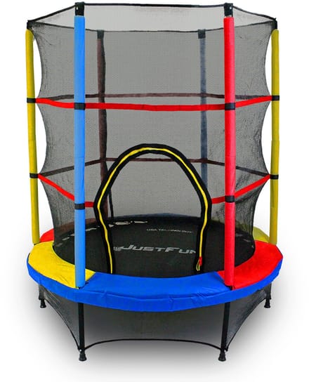 TRAMPOLINE binnen 140cm JUST FUN multicolor