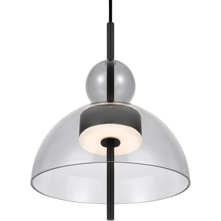 Maytoni Bangkok, bolvorm, lichtgrijs, Ø 25 cm, glas