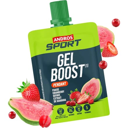 Gel Energizer Boost Andros Sport Fraise Cranberry Goyave